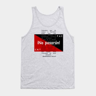 ¡No pasarán! Tank Top